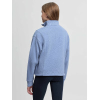 Sweat à col zippé LeMieux Young Rider Vianne Powder blue Bleu
