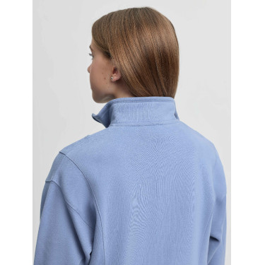Sweat à col zippé LeMieux Young Rider Vianne Powder blue Bleu