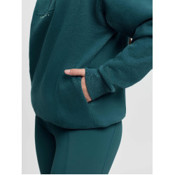 Sweat à col zippé LeMieux Young Rider Vianne Jungle Vert Sweat à col zippé LeMieux Young Rider Vianne Jungle Vert
