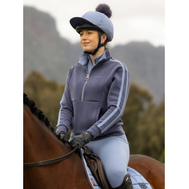 Sweat demi-zippé LeMieux Connie femme Shadow