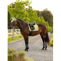 Tapis de dressage LeMieux Square tissu mesh Air-Tek Macaron Tapis de dressage LeMieux Square tissu mesh Air-Tek Macaron
