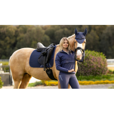 Tapis de dressage LeMieux Square tissu mesh Air-Tek Shadow