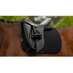 Tapis de dressage LeMieux Square tissu mesh Air-Tek Noir
