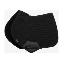 Tapis de selle LeMieux Square Close Contact tissu mesh Air-Tek Noir