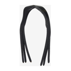 Têtière LeMieux Kudos Contrast Noir / argent