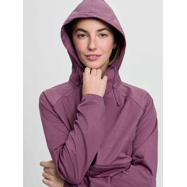 Veste imperméable LeMieux demi-zippée Perri femme Mallow Veste imperméable LeMieux demi-zippée Perri femme Mallow