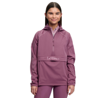 Veste imperméable LeMieux Young Rider fermeture éclair trois-quarts Paige Mallow