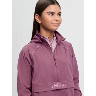 Veste imperméable LeMieux Young Rider fermeture éclair trois-quarts Paige Mallow Veste imperméable LeMieux Young Rider fermeture éclair trois-quarts Paige Mallow