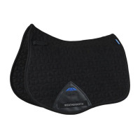 Tapis de selle Weatherbeeta mixte Suede Elite Air-Tec Noir