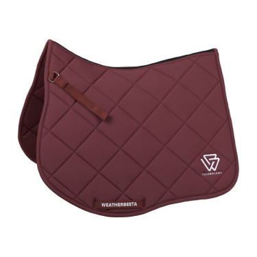 Tapis de selle Weatherbeeta mixte Softshell Pro 3D Air-Tec Bordeaux