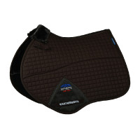 Tapis de selle Weatherbeeta Prime Air-Tec Comfy Fleece Jumping Marron