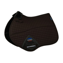 Tapis de selle Weatherbeeta Prime Air-Tec Comfy Fleece Jumping Marron