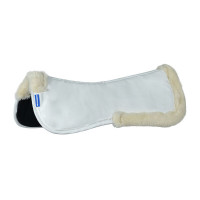 Weatherbeeta Memory Foam schokdemper met Comfort Fleece-rand Wit