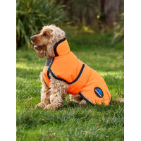 Waterdichte hondenmantel Weatherbeeta ComFiTec Reflective 300D Deluxe Oranje