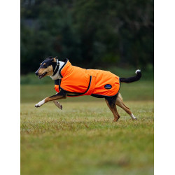 Couverture imperméable chien Weatherbeeta ComFiTec réflechissant 300D Deluxe Orange