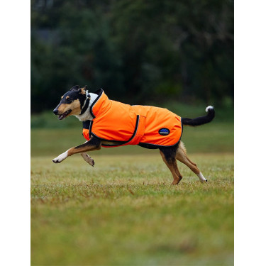 Couverture imperméable chien Weatherbeeta ComFiTec réflechissant 300D Deluxe Orange