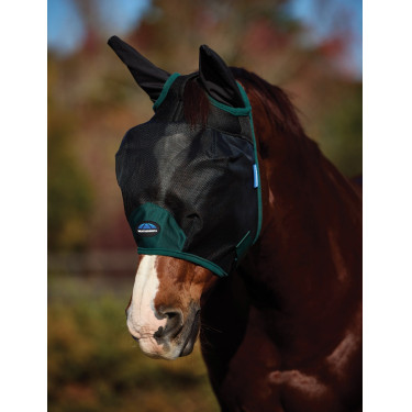 Masque anti-mouches Weatherbeeta ComFiTec Durable mesh avec oreilles