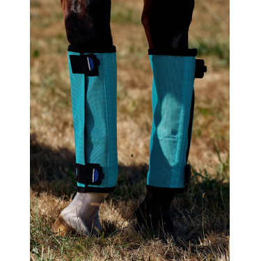 Vliegenscheenbeschermers ComFiTec Dura-mesh Turkoois / zwart Blauw Vliegenscheenbeschermers ComFiTec Dura-mesh Turkoois / zwart Blauw