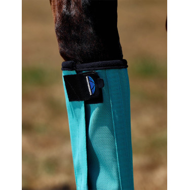 Vliegenscheenbeschermers ComFiTec Dura-mesh Turkoois / zwart Blauw Vliegenscheenbeschermers ComFiTec Dura-mesh Turkoois / zwart Blauw