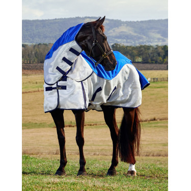 Couverture anti-mouches et imperméable ComFiTec Duo Shield cou détachable