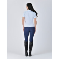 Polo Weatherbeeta Performance femme manches courtes 37,5 température Bleu brume