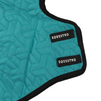 Deken voor hobby horse Equestro Donker cyaan oud model