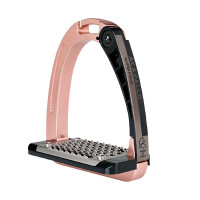 Étriers Acavallo Arena Alupro Junior Rose fantôme Gris