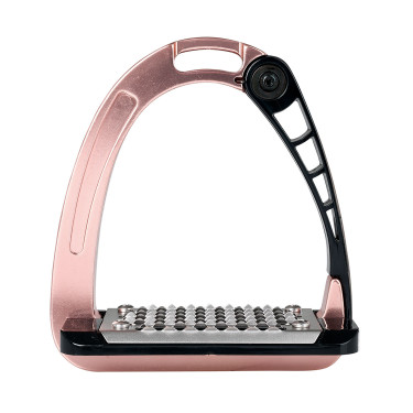 Étriers Acavallo Arena Alupro Junior Rose fantôme Gris Étriers Acavallo Arena Alupro Junior Rose fantôme Gris