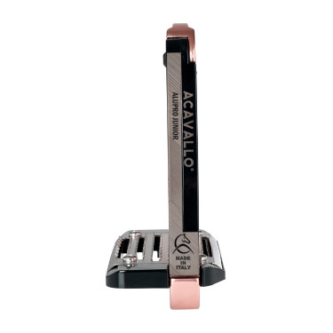 Étriers Acavallo Arena Alupro Junior Rose fantôme Gris Étriers Acavallo Arena Alupro Junior Rose fantôme Gris