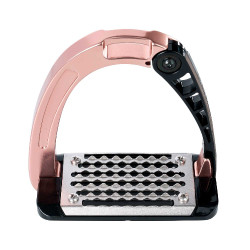Étriers Acavallo Arena Alupro Junior Rose fantôme Gris Étriers Acavallo Arena Alupro Junior Rose fantôme Gris