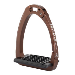 Étriers Arena Aluplus 2.0 Acavallo Marron