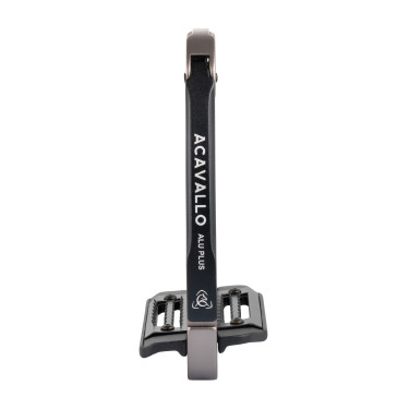 Étriers Arena Aluplus 2.0 Acavallo Titanium / noir Gris Étriers Arena Aluplus 2.0 Acavallo Titanium / noir Gris