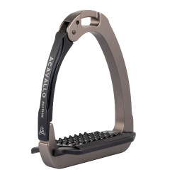 Étriers Arena Aluplus 2.0 Acavallo Titanium / noir Gris Étriers Arena Aluplus 2.0 Acavallo Titanium / noir Gris