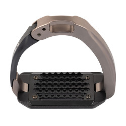 Stijgbeugels Arena Aluplus 2.0 Acavallo Titanium / zwart Grijs