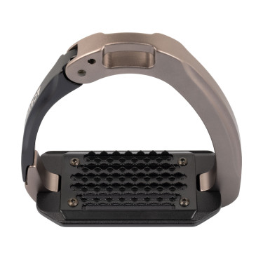 Stijgbeugels Arena Aluplus 2.0 Acavallo Titanium / zwart Grijs