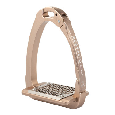 Étriers Arena Aluplus 2.0 Acavallo Rose titanium Étriers Arena Aluplus 2.0 Acavallo Rose titanium
