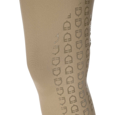 Dames rijbroek Equestro met kniestGrip hoge taille Wierook Beige Dames rijbroek Equestro met kniestGrip hoge taille Wierook Beige