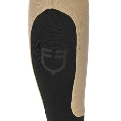 Dames rijbroek Equestro met kniestGrip hoge taille Wierook Beige Dames rijbroek Equestro met kniestGrip hoge taille Wierook Beige