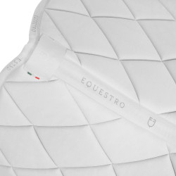 Tapis de dressage Equestro en tissu technique Blanc / blanc