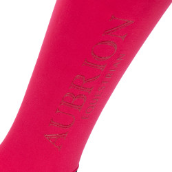 Shires Aubrion Equestrian-sokken Donkerpaars Bordeaux