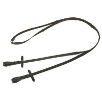 Rênes antidérapantes Covalliero 3 m Noir / marron