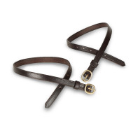 Shires Velociti Gara leren spoorriemen Havana Bruin