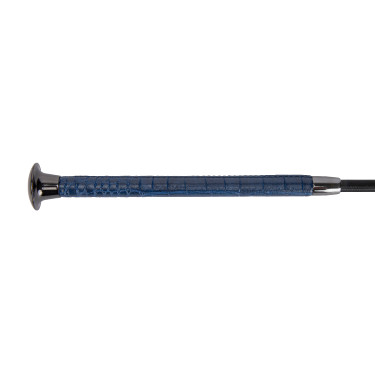 Cravache de dressage Deluxe Shires Marine Bleu marine Cravache de dressage Deluxe Shires Marine Bleu marine