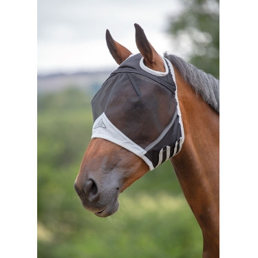 Masque anti mouches Shires avec trou oreilles FlyGuard Pro Masque anti mouches Shires avec trou oreilles FlyGuard Pro