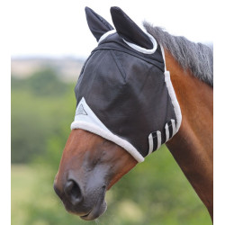 Duurzaam Shires FlyGuard Pro vliegenmasker voor op de weide Duurzaam Shires FlyGuard Pro vliegenmasker voor op de weide