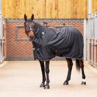 Couverture d'écurie intégrale Lite Shires Tempest Noir