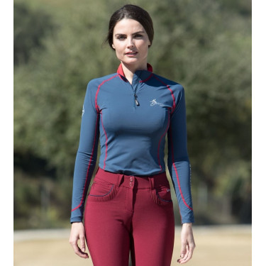 Technisch ondergoed My LeMieux Marine / rood Blauw