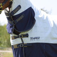 Zomerdeken Summer Shield met mesh Original Shires Tempest Wit