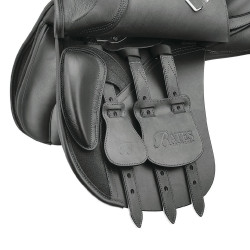 Selle Bates Mixte Cair® troussequin carré Noir