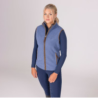 Shires Aubrion Core fleecebodywarmer Blauw